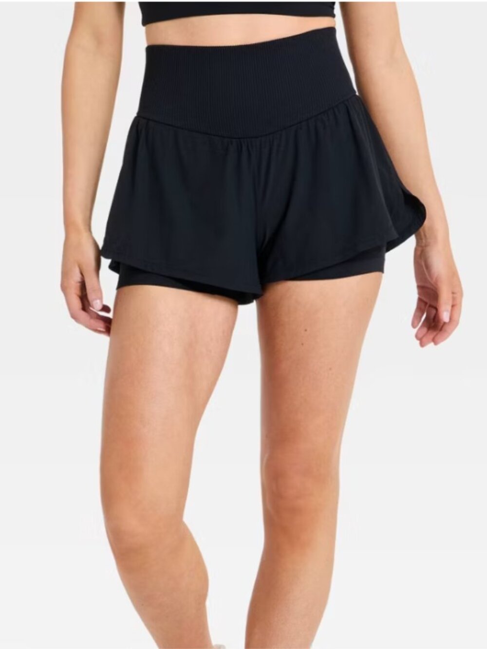 JoyLab Seamless Waistband Woven Shorts